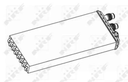NRF 54255 Радіатор пічки