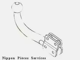 NPS K790A06C Hak holowniczy steinhof NPS K790A06C Hak holowniczy steinhof