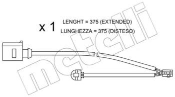 Metelli SU.294 Датчик зносу