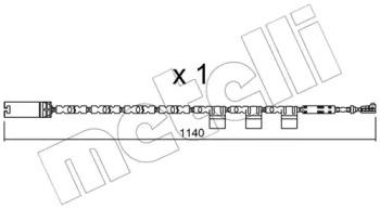 Metelli SU.325 Датчик износа тормозных колодок Metelli SU.325 Датчик износа тормозных колодок