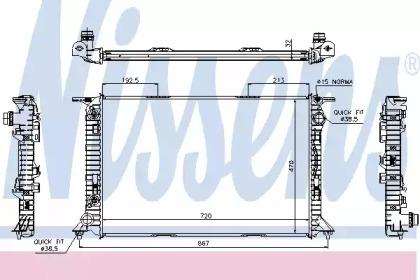 Nissens 60322 Радіатор Nissens 60322 Радіатор