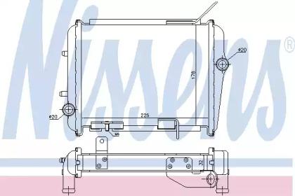 Nissens 60362 Радіатор Nissens 60362 Радіатор