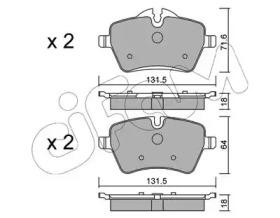 Cifam 822-768-0 Brake pads