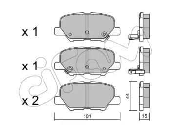 Cifam 822-995-0 Brake pads