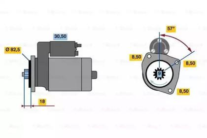 Bosch 0 001 312 108 Starter