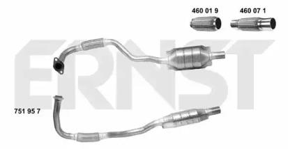 Ernst 751957 Каталізатор Ernst 751957 Каталізатор