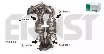 Ernst 753432 Каталізатор