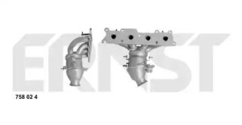 Ernst 758024 Каталізатор Ernst 758024 Каталізатор