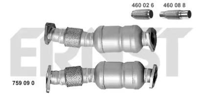 Ernst 759090 Каталізатор Ernst 759090 Каталізатор