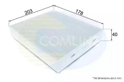 Comline EKF108 Фільтр салону