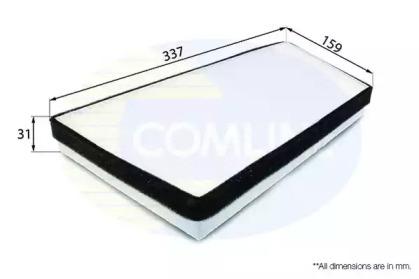 Comline EKF115 Фільтр салону Comline EKF115 Фільтр салону