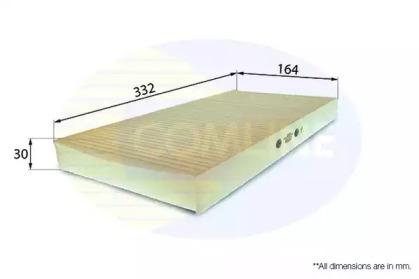 Comline EKF116 Фільтр салону Comline EKF116 Фільтр салону