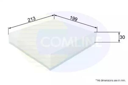 Comline EKF173 Фільтр салону