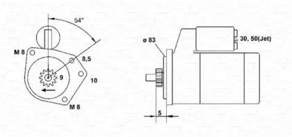 Magneti Marelli 063293039010 Стартер Magneti Marelli 063293039010 Стартер