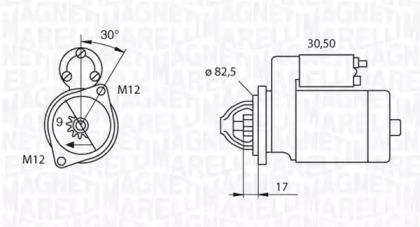 Magneti Marelli 063521070730 Starter Magneti Marelli 063521070730 Starter