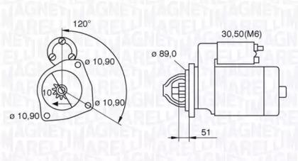 Magneti Marelli 063522310160 Starter