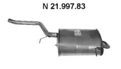 Eberspacher 21.997.83 Schalldaempfer Eberspacher 21.997.83 Schalldaempfer