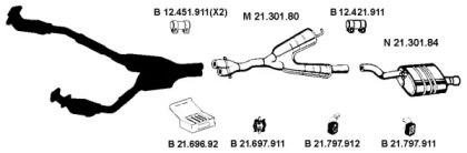 Eberspacher 212091 Schalldaempfer