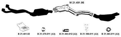 Eberspacher 212125 Schalldaempfer Eberspacher 212125 Schalldaempfer