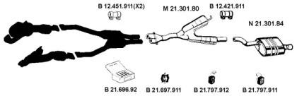 Eberspacher 212164 Schalldaempfer