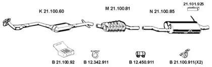Eberspacher 212192 Schalldaempfer Eberspacher 212192 Schalldaempfer