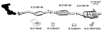 Eberspacher 212194 Schalldaempfer Eberspacher 212194 Schalldaempfer