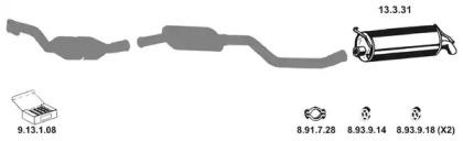 Eberspacher 222035 Schalldaempfer