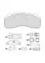 Ferodo FCV1373BFE Brake pads Ferodo FCV1373BFE Brake pads