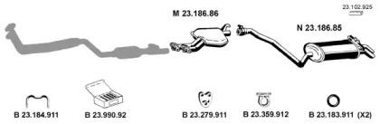 Eberspacher 232017 Schalldaempfer