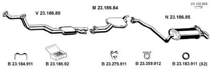 Eberspacher 232023 Schalldaempfer