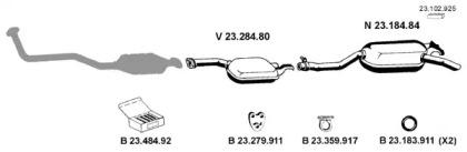 Eberspacher 232062 Schalldaempfer