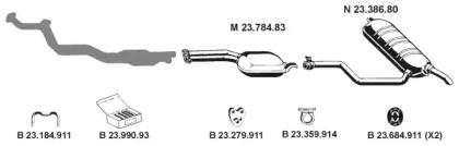 Eberspacher 232102 Schalldaempfer