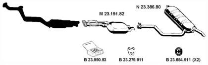 Eberspacher 232111 Schalldaempfer
