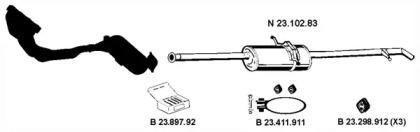 Eberspacher 232328 Schalldaempfer