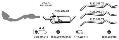 Eberspacher 232340 Schalldaempfer Eberspacher 232340 Schalldaempfer