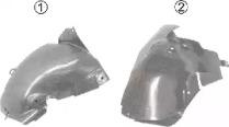 Van Wezel 4366436 Cover assy fender splash shield Van Wezel 4366436 Cover assy fender splash shield