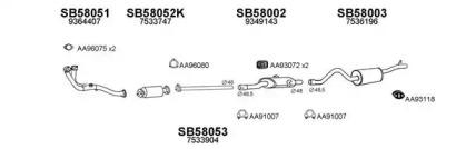 Veneporte 580018 Глушник вихлопних газів кінцевий
