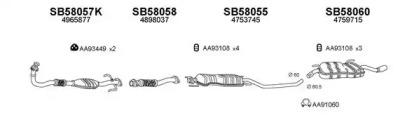 Veneporte 580039 Schalldaempfer Veneporte 580039 Schalldaempfer
