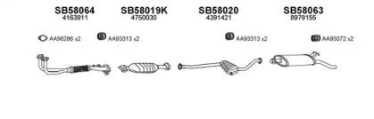 Veneporte 580041 Глушник вихлопних газів кінцевий Veneporte 580041 Глушник вихлопних газів кінцевий