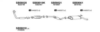 Veneporte 580045 Глушник вихлопних газів кінцевий Veneporte 580045 Глушник вихлопних газів кінцевий