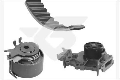 Hutchinson KH 236WP65 Комплект ременя ГРМ з водяним насосом і роликами Hutchinson KH 236WP65 Комплект ременя ГРМ з водяним насосом і роликами