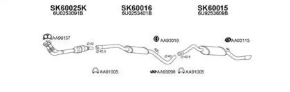 Veneporte 600040 Глушник вихлопних газів кінцевий Veneporte 600040 Глушник вихлопних газів кінцевий