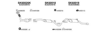 Veneporte 600041 Глушник вихлопних газів кінцевий Veneporte 600041 Глушник вихлопних газів кінцевий