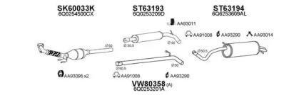 Veneporte 600054 Глушник вихлопних газів кінцевий