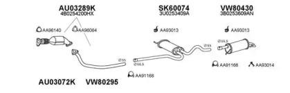 Veneporte 600062 Глушник вихлопних газів кінцевий Veneporte 600062 Глушник вихлопних газів кінцевий