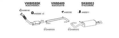 Veneporte 600074 Глушник вихлопних газів кінцевий Veneporte 600074 Глушник вихлопних газів кінцевий