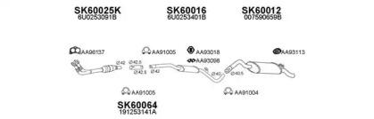 Veneporte 600078 Глушник вихлопних газів кінцевий Veneporte 600078 Глушник вихлопних газів кінцевий