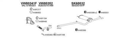 Veneporte 600116 Глушник вихлопних газів кінцевий Veneporte 600116 Глушник вихлопних газів кінцевий