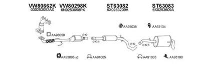 Veneporte 630009 Глушник вихлопних газів кінцевий Veneporte 630009 Глушник вихлопних газів кінцевий