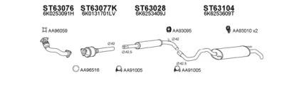Veneporte 630067 Глушник вихлопних газів кінцевий Veneporte 630067 Глушник вихлопних газів кінцевий